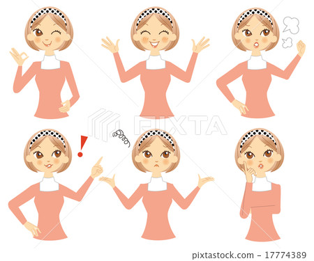 Female housewife 6 pose Female housewife 6 pose 17774389