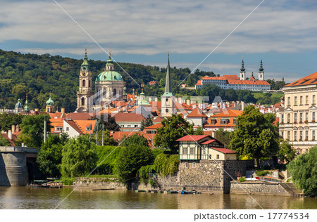 View St. Nicholas Church and Strahov Monastery 17774534