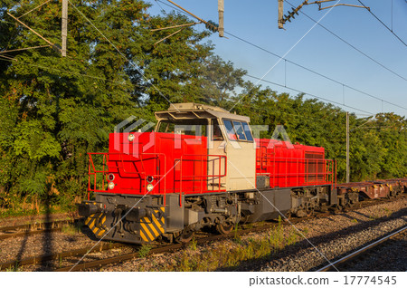 French shunter at Strasbourg-Krimmeri station French shunter at Strasbourg-Krimmeri station 17774545