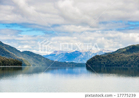 Lake shore, Road of the Seven Lakes, Argentina 17775239