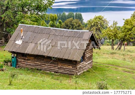 Lonely house, Road of the Seven Lakes, Argentina 17775271