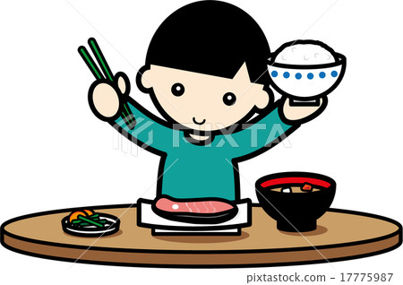 一個男孩在桌上 一個男孩在桌上 17775987