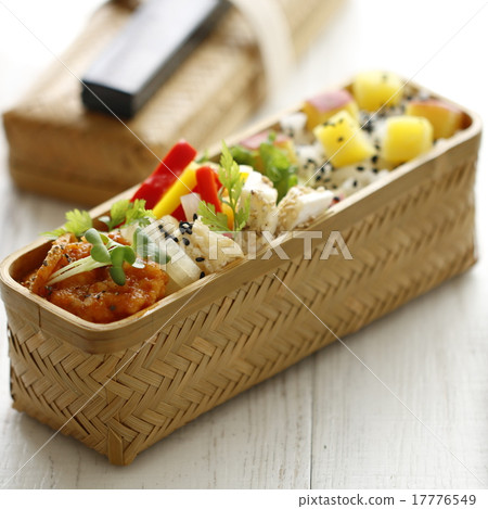 Japanese style lunch box 17776549