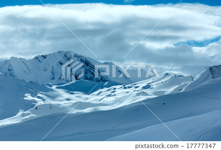 Silvretta Alps winter view (Austria). 17777347