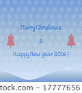 Happy new year and merry christmas  pattern. 17777656