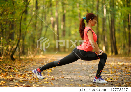 woman practicing or exercising woman practicing or exercising 17778367