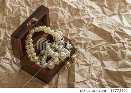 box of wood on the white background 17778561
