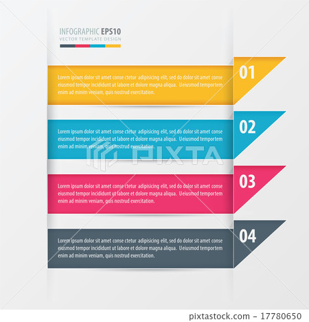 the triangle Modern infographics banner. 17780650
