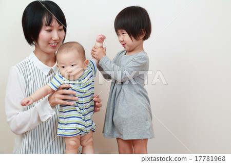 A mother raising a child 0 and 3 years old 17781968