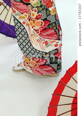 Stock Photo: japanese sandals, underfoot, foot