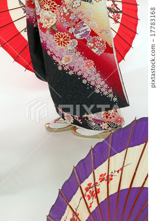 Stock Photo: japanese sandals, underfoot, foot