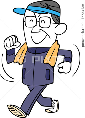 An exercising man 17783186