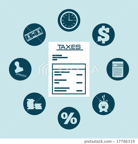 taxes concept 17786319