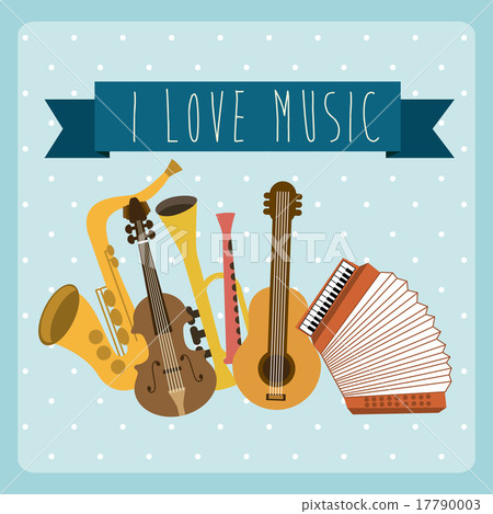Music design over blue background vector illustration Music design over blue background vector illustration 17790003