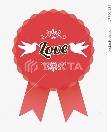love design over white background vector... - Stock Illustration ...