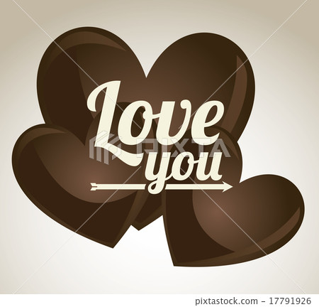 love design over gray background vector illustration love design over gray background vector illustration 17791926