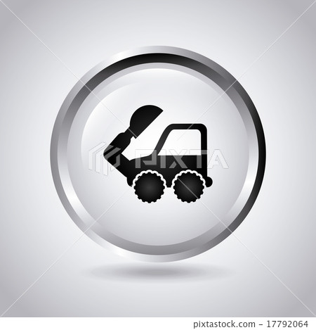 car design over gray background vector illustration 17792064
