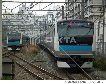 京濱東北線E233系統北多子站 17795017