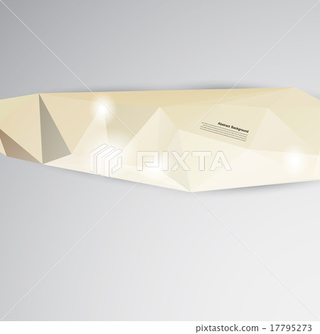 Vector abstract background. Polygonal pattern 17795273