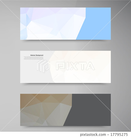 Vector abstract background. Polygonal pattern 17795275