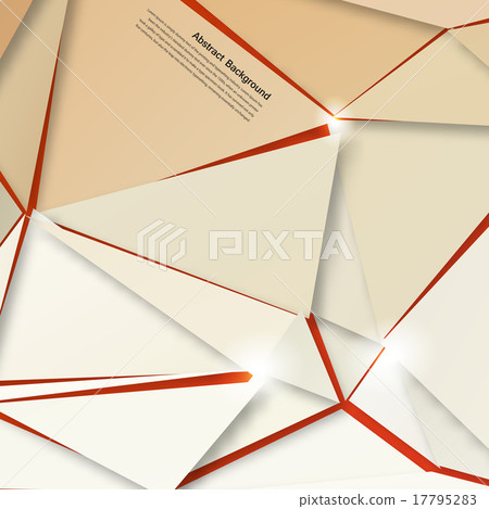 Vector abstract background. Polygonal pattern and 17795283