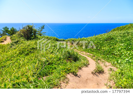 Coast near Hidden Boat of Yoshitsune of Noto Peninsula 17797394