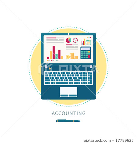 Accounting - Stock Illustration [17799625] - PIXTA
