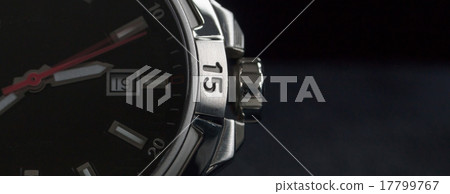 luxury man watch detail, chronograph close up luxury man watch detail, chronograph close up 17799767