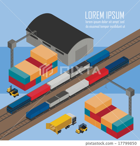 Warehouse management at railway depots. 17799850