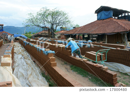 brickwork, brick, material, contruction 17800480