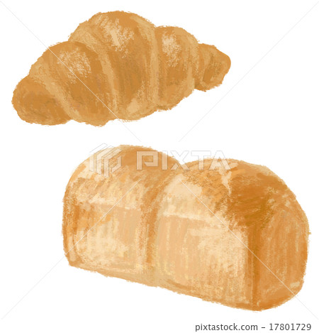 Croissant and bread Croissant and bread 17801729