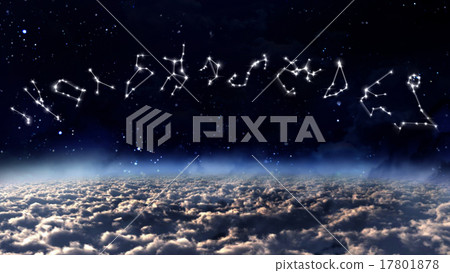 Horoscopes space white 17801878