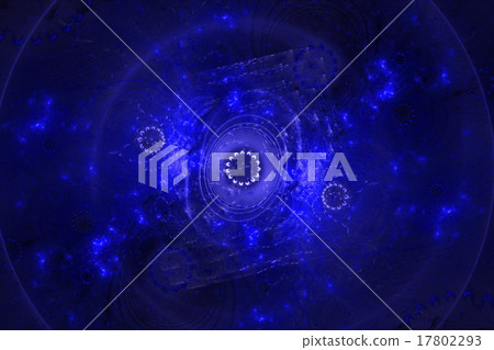 Starry sky nebula and wonderful patterns of star 17802293