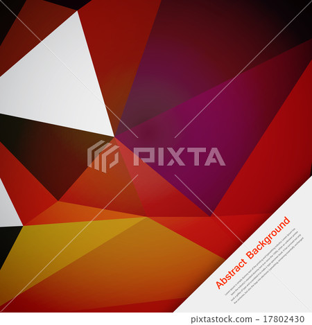 Vector abstract background. Polygon pink and card - Stock Illustration ...