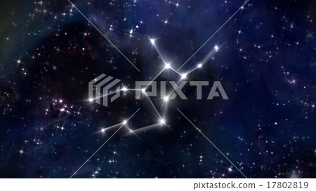 6 Virgo Horoscope star white 17802819