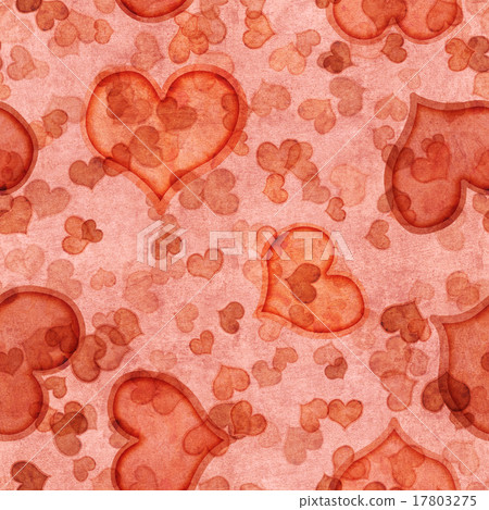 red seamless pattern with hearts red seamless pattern with hearts 17803275