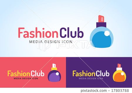 Perfume bottle sign icon logo glamour perfume - Stock Illustration ...