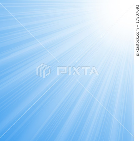 Abstract Blue Sky Background Sun Rays - Stock Illustration [17807093 ...