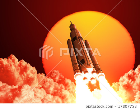 Space Launch System Takes Off Space Launch System Takes Off 17807758