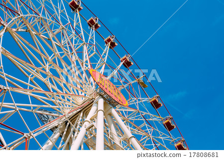 Minsk ferris wheel in central city Gorky park Minsk ferris wheel in central city Gorky park 17808681