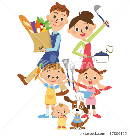 父母喜歡做飯 17809125