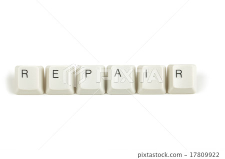 repair from scattered keyboard keys on white repair from scattered keyboard keys on white 17809922