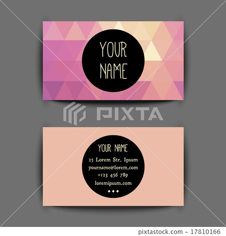 Business card template Business card template 17810166