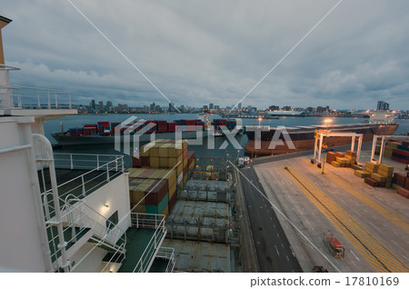 Cargo ships in Durban South Africa Cargo ships in Durban South Africa 17810169