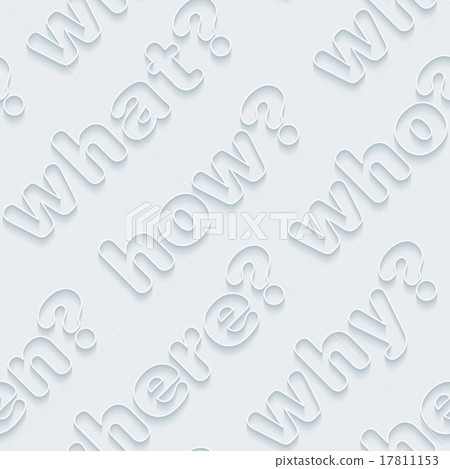 Question words walpaper. 17811153
