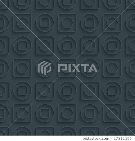 Circless and squares seamless pattern. Circless and squares seamless pattern. 17811195