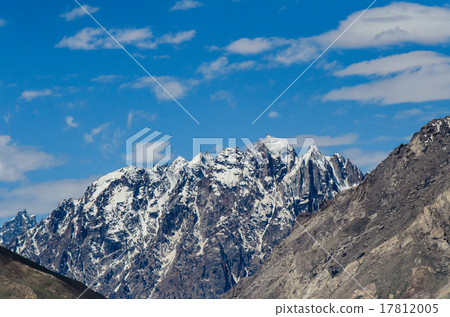 Close up Himalaya Mountain from Kasha monastery, 17812005