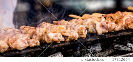 當地烤雞肉串（東京都飯店）全景 17812664