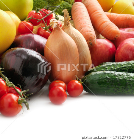 collection fresh fruits and vegetables 17812776