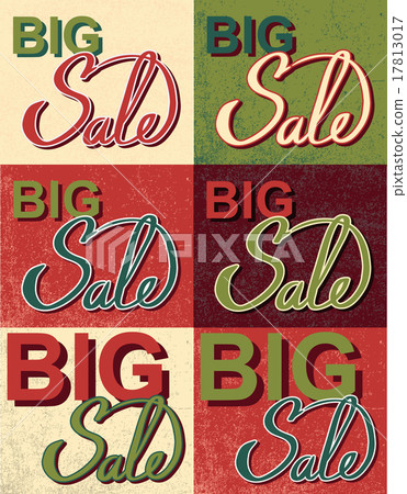 Sale Set. Vector Illustration 17813017